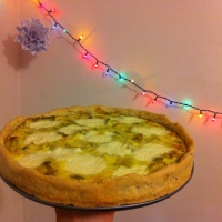 Leek Quiche with Thyme and Ricotta